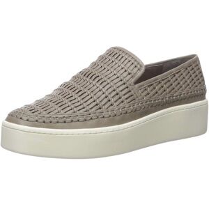 Vince Camuto Gray Woven Slip-On Loafers Sz 9
